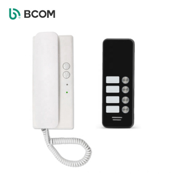 Bcom Smart Home Sicherheitssystem 2-Wege-Gegensprechanlage Audio-Haustelefone